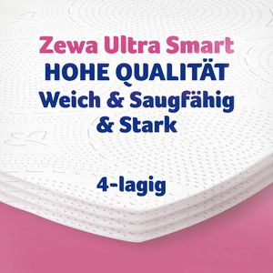 Produktbild für Toilettenpapier Zewa Ultra Smart, ohne Hülse