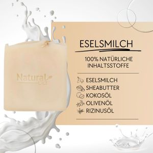 Produktbild für Seife Natural-Cilt handgemachte Naturseife, Eselsmilch