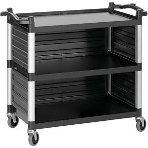 Servierwagen Bartscher TSA300V, 300055, Aluminium / Kunststoff