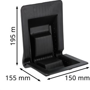 Produktbild für Kantenschutzwinkel Sandax 544, 140 x 190/150mm
