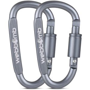 Karabinerhaken Webbomb 6693, Aluminium