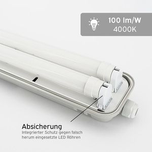 Produktbild für Feuchtraumleuchte LEDmaxx FW152, LED mit 44 Watt