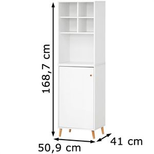 Produktbild für Kombischrank Möbelpartner Serie 500, weiß