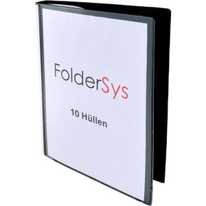Produktbild für Sichtbuch Foldersys 25011-30, aus PP, A4