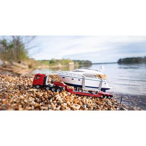 Produktbild für Fahrzeug siku 1849 Schwertransport mit Yacht