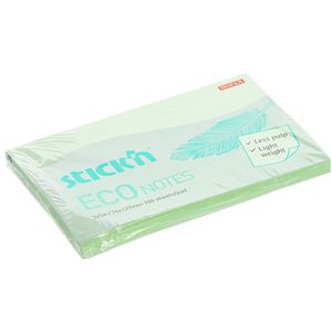 Produktbild für Haftnotizen Stickn ECO Notes, grün