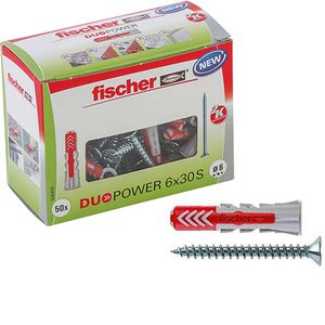 Schrauben-Dübel-Set Fischer DuoPower S LD