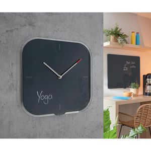 Produktbild für Wanduhr Leitz Cosy 9017-00-89, Glas, analog, Quarzuhr