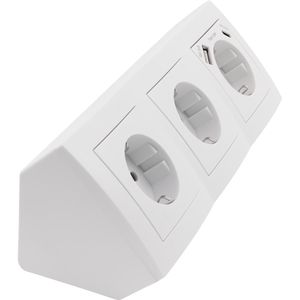Produktbild für Tischsteckdose McPower Flair, mit 0,15 m Kabel