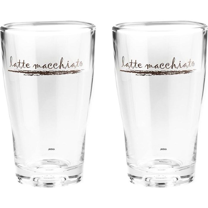 WMF Kaffeegläser AG Gläser, 270ml, 09.5414.2040, 2 Böttcher – Stück Barista Macchiato Latte