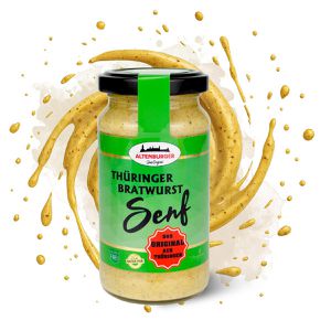 Produktbild für Senf Altenburger Thüringer Bratwurst Senf scharf, fein