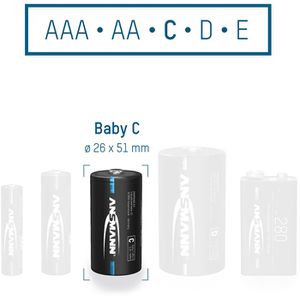 Produktbild für Akku Ansmann 1,2 V, 4500 mAh