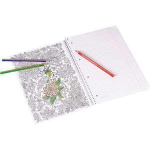 Produktbild für Collegeblock Brunnen ZENart, Papagei, 1067427, A4