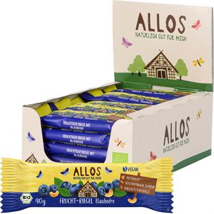 Fruchtriegel Allos Blaubeere, BIO