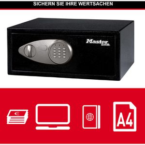 Produktbild für Tresor Master-Lock X075ML, schwarz