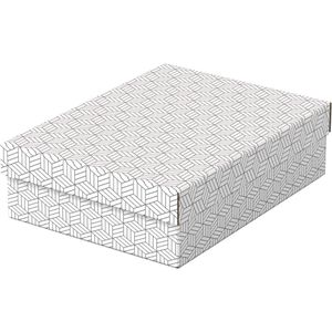 Produktbild für Aufbewahrungsbox Esselte Home M flach 628284, 9L