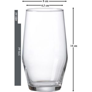 Produktbild für Trinkgläser Ritzenhoff&amp;Breker Salsa, Longdrinkglas
