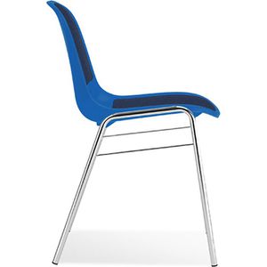 Produktbild für Besucherstuhl Nowy-Styl Beta plus chrom, stapelbar