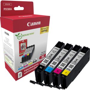 Produktbild für Tinte Canon CLI-571XL BK, C, M, Y