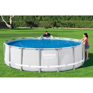 Produktbild für Poolabdeckung Bestway 58242 aus PE, blau, mit Wärmespeicherung