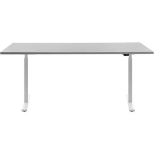 Produktbild für Schreibtisch Topstar E-Table, lichtgrau / weiß