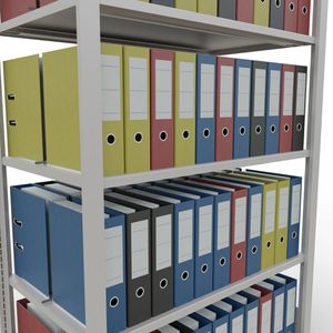 Produktbild für Aktenregal Schulte MULTIplus150, 36037, aus Metall