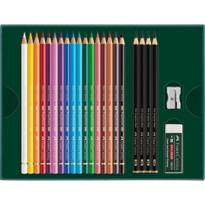 Produktbild für Buntstifte Faber-Castell Polychromos &amp; Pitt Graphite Matt