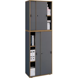 Produktbild für Schiebetürenschrank VCM Salia 920806, abschließbar