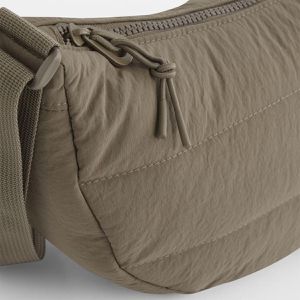 Produktbild für Umhängetasche BagBase Quilted BG703, aus Nylon, olivgrün