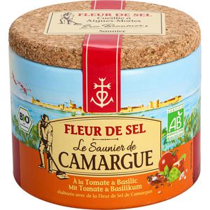 Salz Le-Saunier-de-Camargue Fleur De Sel, in der Dose, BIO