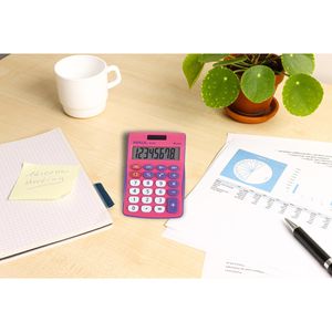 Produktbild für Taschenrechner Maul MJ 450 junior, pink