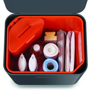 Produktbild für Mülleimer JosephJoseph Totem Compact 40 L, graphit