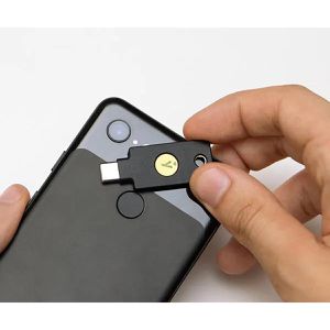 Produktbild für Fido-Stick Yubico YubiKey 5C NFC FIPS