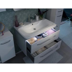 Produktbild für Waschbeckenunterschrank Fackelmann Milano, 84203, hängend