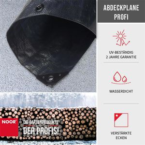 Produktbild für Abdeckplane NOOR Profi, anthrazit
