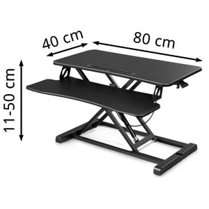 Produktbild für Schreibtischaufsatz Hama 00095825, schwarz