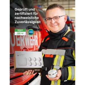 Produktbild für Rauchmelder X-Sense XS01-M, FS121, Set, Funk vernetzbar