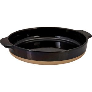 Auflaufform Lurch Terra Nova 00230530, schwarz/creme, Keramik