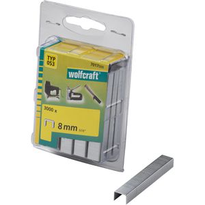 Tackerklammern Wolfcraft 7017000, 8mm