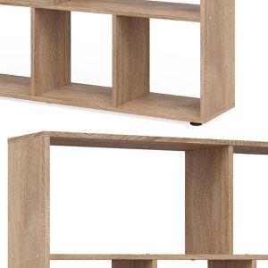 Produktbild für Bücherregal Vicco Pilar, sonoma eiche