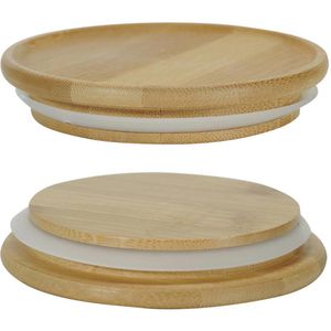 Produktbild für Vorratsglas Kesper 38010, mit Bambusdeckel