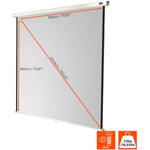 Produktbild für Beamer-Leinwand Celexon Rollo Economy