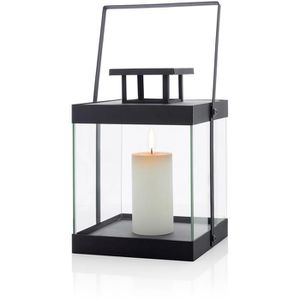 Produktbild für Laterne Blomus Finca S 63686, schwarz, indoor