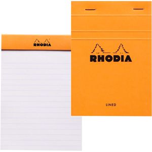 Notizblock Rhodia 13600C, orange, A6