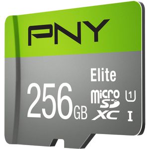 Produktbild für Micro-SD-Karte PNY Elite, 256GB