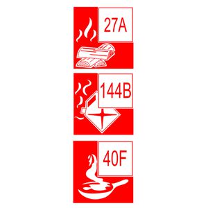 Produktbild für Feuerlöscher Krone Fettbrand Schaum, 6 Liter