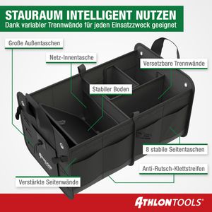 Produktbild für Auto-Organizer ATHLON-TOOLS C2701, für Kofferraum