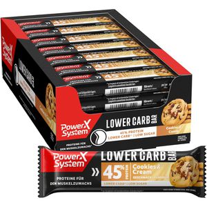 Proteinriegel Power-System Lower Carb, 28 Riegel