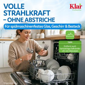 Produktbild für Klarspüler Klar EcoSensitive, ohne Duftstoffe
