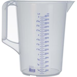 Messbecher Hünersdorff 938000, aus Kunststoff